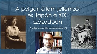 A polgári állam jellemzői és Japán a XIX század végén  Száray 111 44  animált powerpoint [upl. by Felita]