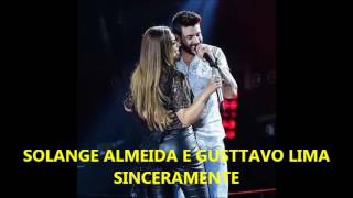 Solange Almeida e Gusttavo Lima  Sinceramente DVD Sentimento de Mulher [upl. by Notnyw]