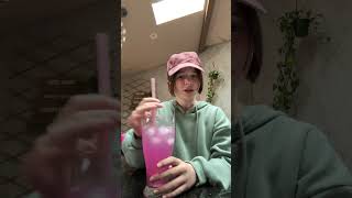 Pink lemonade 🍋funny barista comedy pink [upl. by Htinek710]