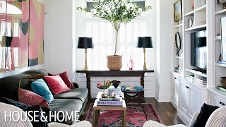 Interior Design — How To Cosy Up A Small LivingDining Room [upl. by Handy]