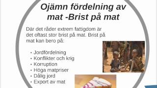 Orsaker till fattigdom Sammanfattat [upl. by Brit]