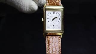 4 LOTE EXTRA RELOGIO JAEGERLECOULTRE EM OURO 750 Modelo Reverso CLASSIC DUOFACE [upl. by Doowron]