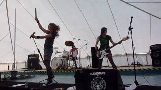 Ramonas  Beat on the Brat  Rock and Bike Festival [upl. by Towers]