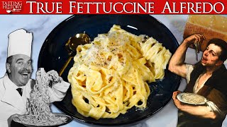 The Original Fettuccine Alfredo with No Cream [upl. by Korfonta345]