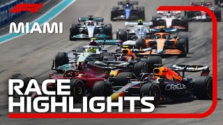 Race Highlights  2022 Miami Grand Prix [upl. by Ilrac219]