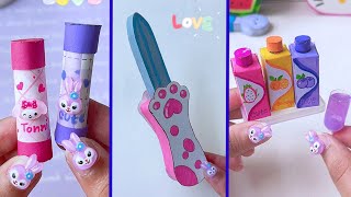 Paper craftEasy craft ideas miniature craft  how to make DIYschool projectTonni art and craft [upl. by Aivonas619]