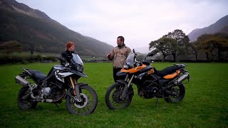 COMPARATIVO  TRIUMPH TIGER 900 x BMW F 850 GS x HONDA AFRICA TWIN [upl. by Jeffcott]