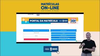 Tutorial da Matrícula Online [upl. by Bancroft]