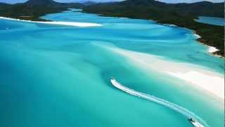 Whitehaven Beach  Whitsunday Islands  Australia [upl. by Aerised]