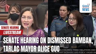 LIVE Senate Hearing on Alice Guo Sept 17 2024  Replay [upl. by Yelena985]