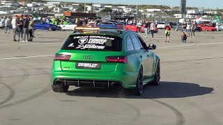 720HP Audi RS6 C7 with Milltek Exhaust  LOUD Revs amp Accelerations [upl. by Betthezel]