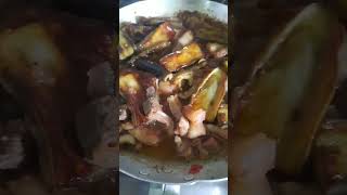 binagoongang baboy with talong food [upl. by Mosra862]