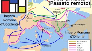 Italiano B2  La fine di Roma passato remoto [upl. by Etteloc]