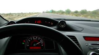 Turbo 06 Civic Si 500whp Street Pull [upl. by Minica]