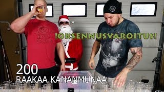 200 RAAKAA KANANMUNAA ft Mika Toiviainen ja Joulupukki [upl. by Ahsinac109]