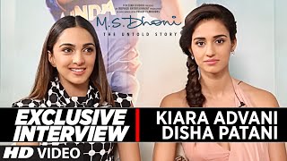 Exclusive Interview  Disha Patani amp Kiara Advani  M S Dhoni The Untold Story [upl. by Hutchins]