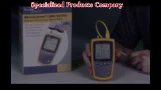 Fluke Networks MicroScanner² Cable Verifier and Troubleshooter DEMO Video [upl. by Leahkim]