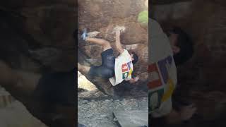 Hueco Rock Rodeo 24  Nathaniel Coleman  New Map of Hell V12 [upl. by Anilat853]