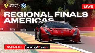 Ferrari HP Esports Series 2024  Americas Regional Finals Round 18  Nurburgring AC [upl. by Inaffets488]