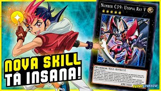 NOVO UTOPIA GANHOU UMA SKILL ABSURDA COM V SALAMANDRA  YuGiOh Duel Links 2102 [upl. by Nnyleahs848]