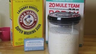 How to Make Laundry Detergent [upl. by Carlyn]