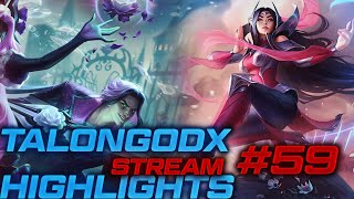 TALON VS IRELIA  TALONGODX STREAM HIGHLIGHTS 59 [upl. by Ailene]