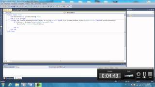 Tutorial Visual Basic 19  Spostare un form senza bordi [upl. by Leasi]