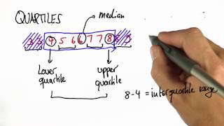 Finding Quartiles  Intro to Statistics [upl. by Aire]