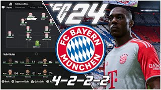 Ralf Rangnicks 4222 System and Tactics Recreated With Bayern Munich  EA FC 24 [upl. by Adoh]