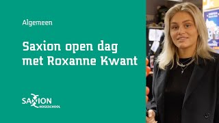 Saxion Open Dag met Roxanne Kwant [upl. by Adnawt]