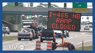 Closures on I465 set to start Friday [upl. by Aidaas]