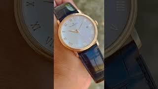 BLANCPAIN VILLERET ULTRASLIM 18CARAT ROSE GOLD 6651364255B [upl. by Anelram263]