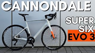 Cannondale SuperSix Evo 3  Shimano 105 Di2  Rennrad 2023 2024  New Bike Day  Carbon Review Test [upl. by Ruthy]