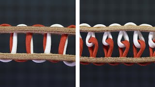 Handsewn Saddle Stitch vs Machinesewn Lock Stitch [upl. by Anika]