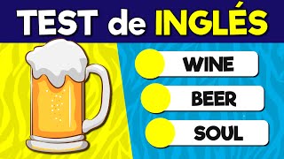 TEST de INGLÉS 🔴 Palabras básicas en inglés 🔴 Test de vocabulario en inglés [upl. by Nerrag]