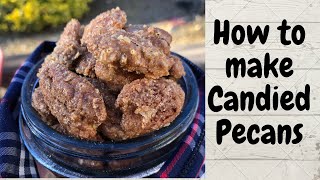 How to Make Candied Pecans  Crazy Good Candied Pecans [upl. by Bolte]