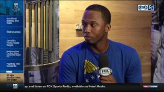 Alcides Escobar talks to Joel Goldberg about Royals being a family [upl. by Esilec]