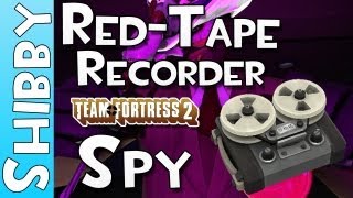 TF2  Red Tape Recorder Gameplay vs Stock Sapper  New Spy Weapon Gameplay Commentary [upl. by Green]