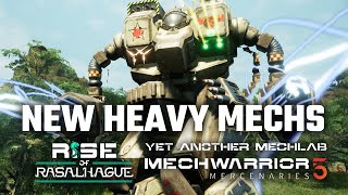 Shiny new Heavy Mechs  Mechwarrior 5 Mercenaries Modded  YAML  Rise of Rasalhague 15 [upl. by Terag]