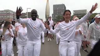 Relais de la Flamme olympique  Étape 68  Épilogue  Jeux Olympiques de Paris 2024 [upl. by Atirat]