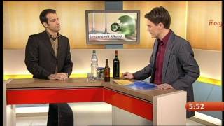 Umgang mit Alkohol 1  Dr Kurscheid im ARD Morgenmagazin am 18022009 [upl. by Enella]