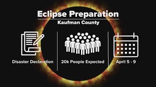 North Texas prepares for April 8 eclipse crowds [upl. by Johanan]