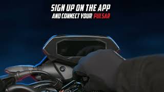 How To  Sign up amp Register your new Pulsar via Bajaj Ride Connect App [upl. by Riebling]