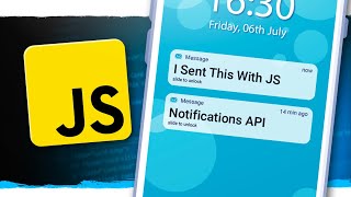 How To Send Push Notifications With JavaScript [upl. by Nalim]