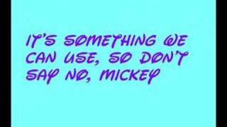 Hey Mickey Lyrics ENJOY [upl. by Apfel]