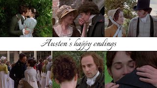 Jane Austens happy endings  The final proposal scenes of six Austen couples subs ESPTBR [upl. by Calv]