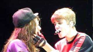 Justin Bieber  One less lonely girl OLLG River Plate Stadium 1210 HD Desde FILA 2 LIVE [upl. by Etyam]