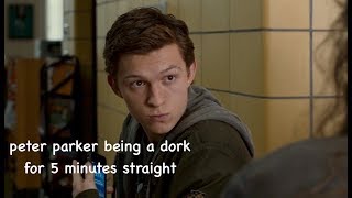 peter parker being a dork for 5 minutes straight [upl. by Slerahc974]