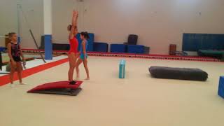 RONDATA FLIC al corpo libero allenamento TUTORIAL ginnastica artistica [upl. by Iz560]