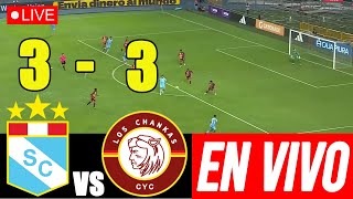 EN VIVO SPORTING CRISTAL vs LOS CHANKAS33 I POR LA FECHA 4 DEL TORNEO CLAUSURA 2024 DE LA LIGA 1 [upl. by Aenotna]